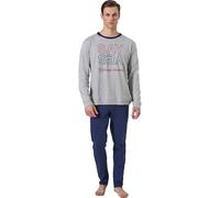 Sergio Tacchini Pigiama Invernale Uomo, Pigiama Uomo Caldo Cotone Limited Edition