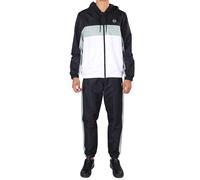 Sergio Tacchini Quarzo Tuta da allenamento Uomini-nero in nero, Taglia: S