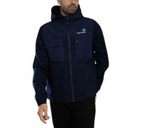 Sergio Tacchini Uomo Giacca con cappuccio Calisti, Blu