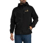 Sergio Tacchini Uomo Giacca Con Cappuccio Maldini, Black, M