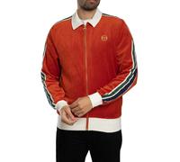 Sergio Tacchini Uomo Giacca sportiva Monte Velour, Rosso