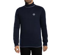 Sergio Tacchini Uomo Maglia a collo alto Caruso, Blu
