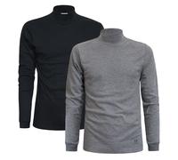 Sergio Tacchini Uomo Maglia Lupetto Caldo Cotone pacco da 2 e 3 pz