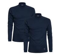 Sergio Tacchini Uomo Maglia Lupetto Caldo Cotone pacco da 2 e 3 pz