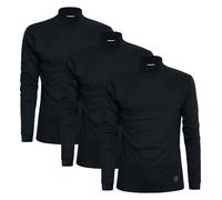 Sergio Tacchini Maglia Lupetto Uomo Caldo Cotone, 3pz Nero XL