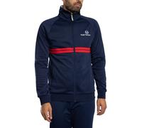 Sergio Tacchini Uomo Nuova Giacca Da Tuta Dallas, Maritime Blue/White/Adrenaline Rush, L