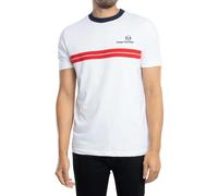 Sergio Tacchini Uomo Nuova maglietta Supermac, bianca