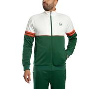Sergio Tacchini Uomo Orion Track Jacket, Gardenia/Eden/Tangerine Tango, L