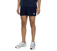 Sergio Tacchini Uomo Pantaloncini da Tennis Time, Maritime Blue/White, M