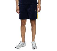 Sergio Tacchini Uomo Pantaloncini sportivi Monte Velour, Blu