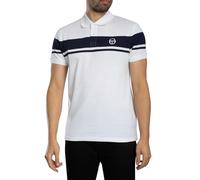 Sergio Tacchini Uomo Polo Young Line, White/Maritime Blue, L