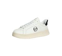 Sergio Tacchini Uomo Scarpe da ginnastica Court Classic in pelle, bianca