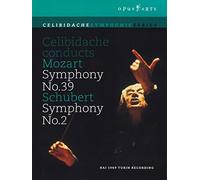 Celibidache Conducts Mozart and Schubert: Symphonies 39 and 2 (DVD) Mozart