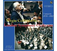 Sergiu Celibidache LSO 7 Concerti 1978 - 1982 10 CD Box Set GIAPPONE NUOVO
