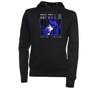 Serial Experiments Lain Darker Unisex Unisex Felpa con Cappuccio Nero