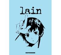 Serial Experiments Lain Sketchbook: 8.5x11 inches, 110 pages, Blank Pages, White paper, Sketch, Doodle and Draw