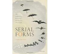 Serial Forms: The Unfinished Project of Modernity, 1815-1848