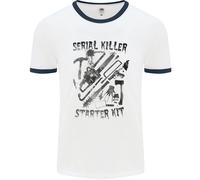 Serial Killer Starter Kit Halloween Uomo Ringer