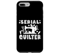 Serial Quilter Tshirt Macchina Fogna Divertente Gioco di parole Cucito Quilter Custodia per iPhone 7 Plus/8 Plus
