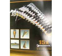 CHIAVI COMBINATE 15PZ SUPPORTO N SP15