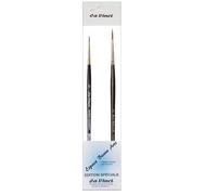 Série 1526Y Harbin-Kolinsky - Set di pennelli artistici NO. 0, 2