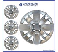 SERIE 4 BORCHIE - 4 COPRICERCHI COPPE RUOTA 14 PER FIAT PANDA 12-> TIPO C