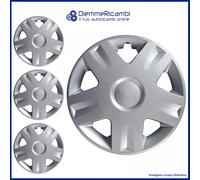 SERIE 4 BORCHIE - 4 COPRICERCHI COPPE RUOTA 14" PER RENAULT CLIO - SCENIC