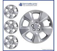 SERIE 4 BORCHIE - 4 COPRICERCHI COPPE RUOTA 15 PER FIAT DOBLO' 10->