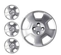 SERIE 4 BORCHIE - 4 COPRICERCHI COPPE RUOTA 15 PER FIAT QUBO TIPO B