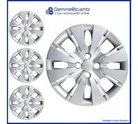 SERIE 4 BORCHIE - 4 COPRICERCHI COPPE RUOTA 15 PER FIAT TOYOTA YARIS - DIS.B
