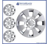 SERIE 4 BORCHIE - 4 COPRICERCHI COPPE RUOTA 15" PER TOYOTA YARIS