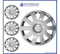 SERIE 4 BORCHIE - 4 COPRICERCHI COPPE RUOTA 16 PER OPEL VIVARO 16->