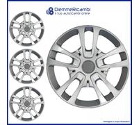 SERIE 4 BORCHIE - 4 COPRICERCHI COPPE RUOTA 16 PER PEUGEOIT EXPERT