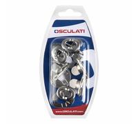 Serie 4 bottoni inox per capote - 1 PZ Osculati - 10.455.02 - 1045502