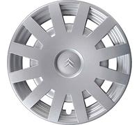 SERIE 4 COPRICERCHI BORCHIE COPPE RUOTA 15 CITROEN C3 DAL 2002 AL 2008 NON ORIGINALI
