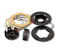 SERIE 4 DISCHI FRIZIONE + MOLLA WAVE ORIGINALE POLINI PER PIAGGIO APE 50