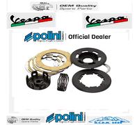 SERIE 4 DISCHI FRIZIONE + MOLLA WAVE ORIGINALE POLINI PER PIAGGIO VESPA 50 2T XL