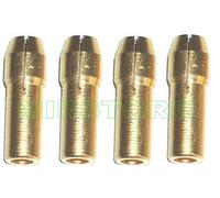 SERIE 4 PINZE COMPATIBILI CON MANDRINO DREMEL PER PUNTE DA Ø 1 A 3,2 mm
