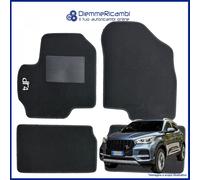 SERIE 4 TAPPETI - TAPPETINI IN MOQUETTE NERI PER DR DR 4.0 DAL 2020 IN POI