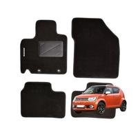 SERIE 4 TAPPETI - TAPPETINI IN MOQUETTE NERI PER SUZUKI IGNIS DAL 2016 IN POI