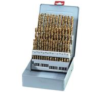 SERIE 41 PZ PUNTE HSS CILINDRICHE A DECIMI RETTIFICATE PER TRAPANO 6-10 MM TIN