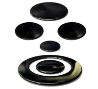 Serie 5 piattelli spartifiamma cucina gas e per piani cottura Smeg