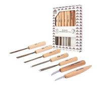 ASSORTIMENTO SGORBIE E COLTELLI 7 PZ STUBAI 5102-01 MANUALI