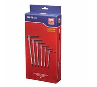 Serie 6 chiavi a T esagonali impugnatura scorrevole USAG 280 TK/SE6