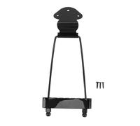Serie 6 jazz chitarra, ponte cohing, sostituto del coda di metallo per il ponte sospeso, utilizzato per chitarra a cupola jazz con viti di installazione a vite (Black)