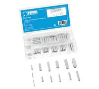 SERIE 60 CHIAVETTE PARALLELE ASSORTITE IN ACCIAIO CROMATO FERVI 0257