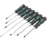 SERIE 7 CACCIAVITI A INTAGLIO E PHILLIPS CON TESTA A BATTERE IN ACCIAIO CROMO VANADIO