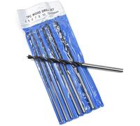 SERIE 7 PUNTE TRAPANO PER LEGNO LUNGHE 300 mm Ø 4, 5, 6, 7, 8, 10 e 12 mm