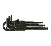 SERIE 9pz CHIAVI ESAGONALI ESTREMITA SFERICHE MAGNETICHE 1,5-10mm CONDOR