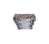 Beta 141/S12 - Serie di 12 chiavi combinate a cricchetto diritte (art. 141)